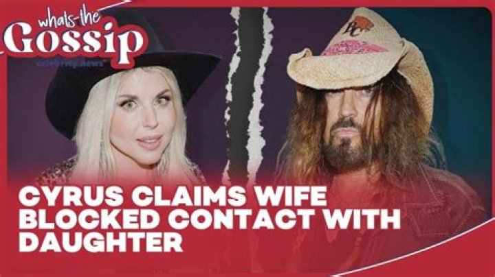 Billy Ray Cyrus Accuses Firerose of Blocking ‘One of His Daughters’ on His Phone