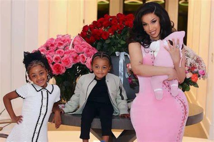 Cardi B Is Literally Head-To-Toe In Florals In Paris & We Hope She Can Breathe — See Pics