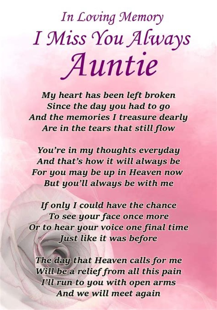 ‘Miss You Auntie’ – Hollywood Life